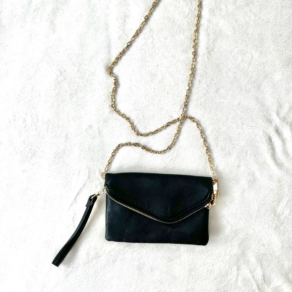 Urban Expressions crossbody/envelope clutch vegan leather